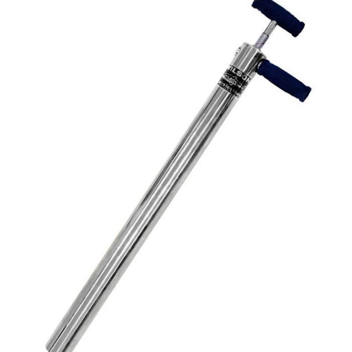 Wilson Standard Size Yabby/Bait Pump With Eva Grip-Aust Made-24 Inch Stainless