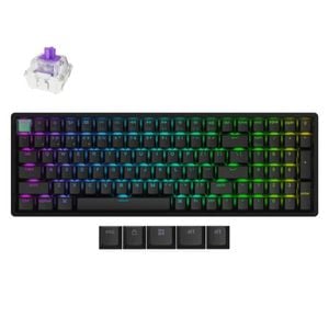 Keychron K4 He Magnetic Custom Keyboard (black) (gateron Nebula Switch)