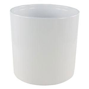 Northcote Pottery 25cm White Ava Ceramic Cylinder Pot