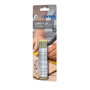Lyra 12 x 2.8mm 2B Graphite Lead Refill Pack