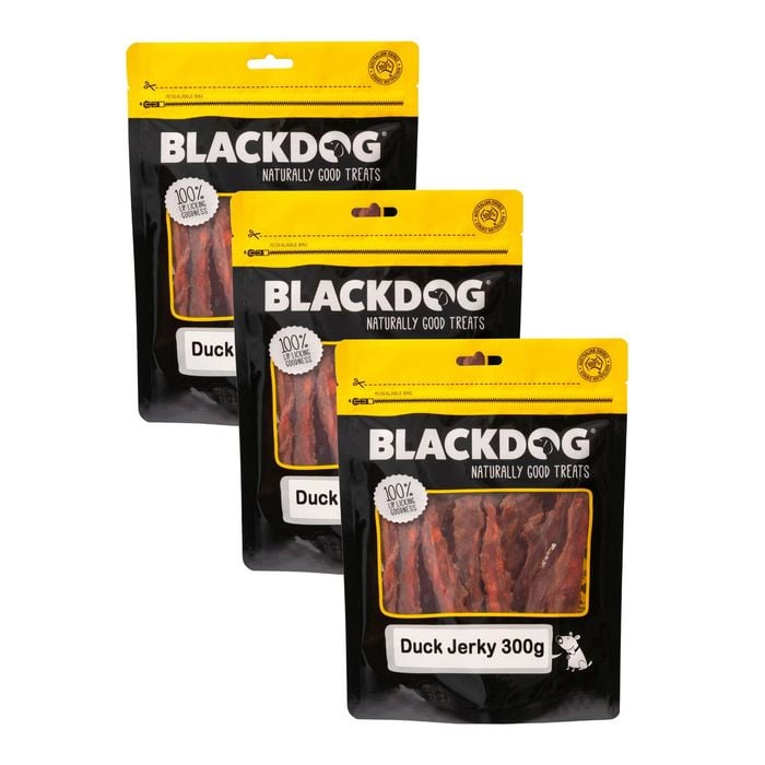 Blackdog Duck Jerky - 300gm B407x3