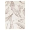 Loopsie-290cm X 200cm-bainbridge Cream Leaf Shadow Indoor Outdoor Washable Rug