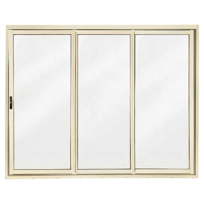 Polar Eco-View Windows 2145 x 2700mm White Birch Aluminium Sliding Stacking Door