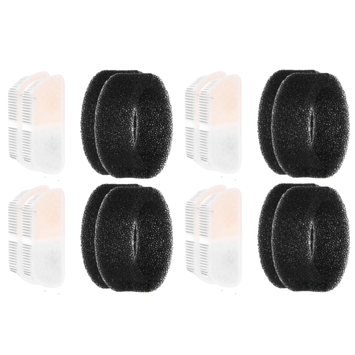Yes4pets 8 Pack Cat Dog Water Fountain Filter Replacement Activated Carbon Ion Exchange Triple Filtration Pw115