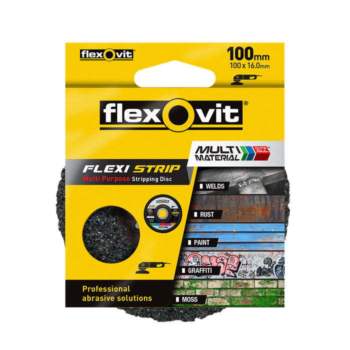 Flexovit Stripping Disc 16.0x100mm Multi
