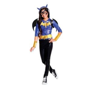 Rubies DC Comics Batgirl Dcshg Deluxe Girls Fancy Dress Up Costume Size 6-8 YRS