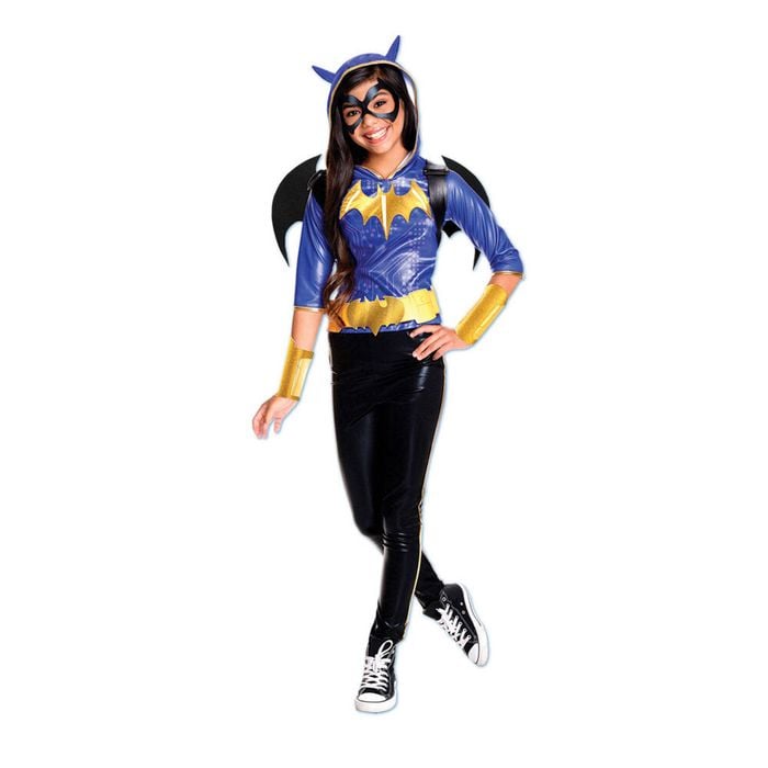 Rubies DC Comics Batgirl Dcshg Deluxe Girls Fancy Dress Up Costume Size 6-8 YRS