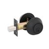 Ikonic Matte Black Double Cylinder Deadbolt