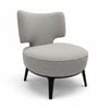 Calla Occasional Accent Corner Chair Grey