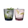 Bormioli Rocco Pulsar Faceted Glass Drinking Tumblers - 300ml - Pack of 6