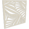 ProtectorAl 300-1200 x 300-1200mm Surfmist Jungle Unframed Solid Aluminium Decorative Panel