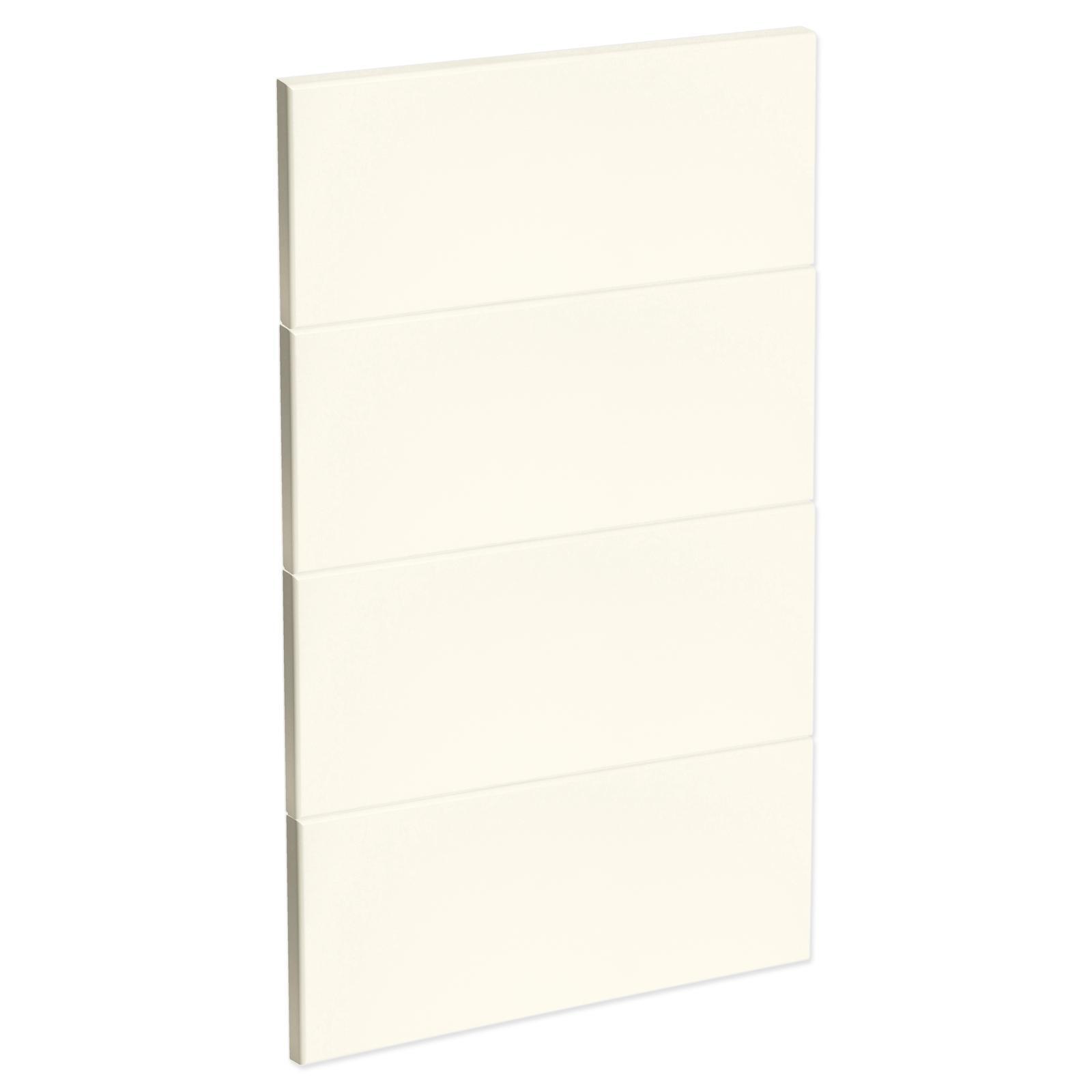 Kaboodle 450mm Antique White Modern 4 Drawer Panels 
