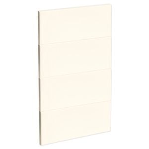 Kaboodle 450mm Antique White Modern 4 Drawer Panels 