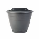 Northcote Pottery 320mm Graphite Villa Plastic Wall Planter - Graphite