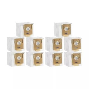 iDeer life 10PK Disposable Dust Bags Compatible with ECOVACS T8/T9 Robot Vacuum