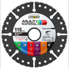 Flexovit 115mm Multi Material Segmented Diamond Blade