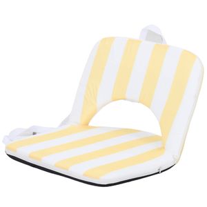 Marquee Yellow Square Recliner Chair
