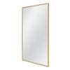 Urban Style Reflections Mirror Rectangle Alum Gold