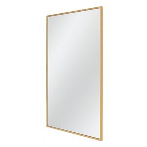 Urban Style Reflections Mirror Rectangle Alum Gold