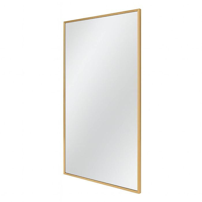 Urban Style Reflections Mirror Rectangle Alum Gold