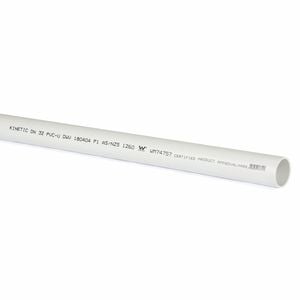 Kinetic 32mm x 1m PVC DWV Pipe - 32mm
