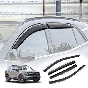 Weathershields for Kia Sportage 2021-Onwards Car Weather Shields Wind Deflectors Window Sun Visor