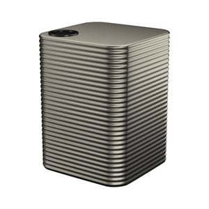 Kingspan 4000L Square Steel Water Tank - Woodland Grey 1500mm x 2020mm x 1500mm