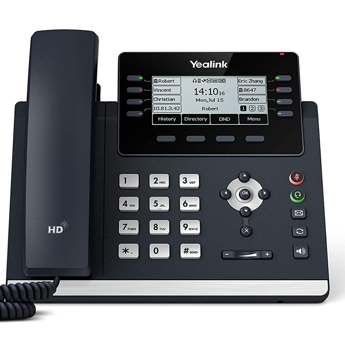 Yealink T43u 12 Line Ip Phone - Grey