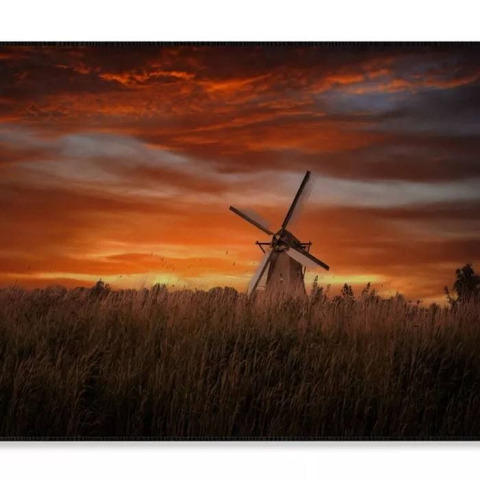 Kinder Dijk at Dramatic Sunset  Print 100% Australian Made 90x60cm  (Poster)