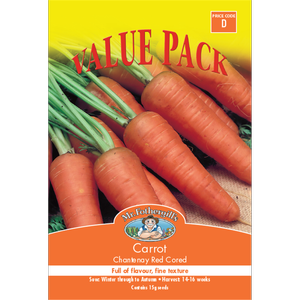 Mr Fothergill's Carrot Chantenay Red Cored Seed