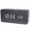 TODO Digital LED Alarm Clock w/ Temperature Display + Control APP - Black