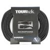 TourTek 30.5m XLR Microphone Cable Male to Female Connector Black