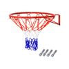 Costway Basketball Hoop Wall Mounted Basketball Ring w/Net Indoor Outdoor