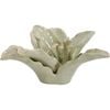 LVD Ceramic Flower Sculpture Home Decor 19x18.5cm Sage