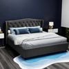 Artiss Bed Frame King Beds Base Fabric