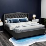Artiss Bed Frame King Beds Base Fabric