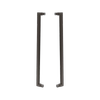 ProtectorAl 900mm Black Aluminium Gate Converter - 2 Pack