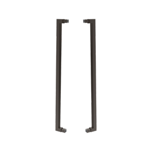 ProtectorAl 900mm Black Aluminium Gate Converter - 2 Pack