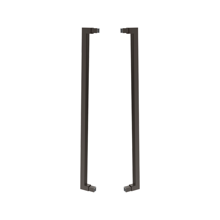 ProtectorAl 900mm Black Aluminium Gate Converter - 2 Pack
