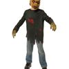 Rubie's Zombie Avenger Costume Shirt With Mask Child Halloween Green