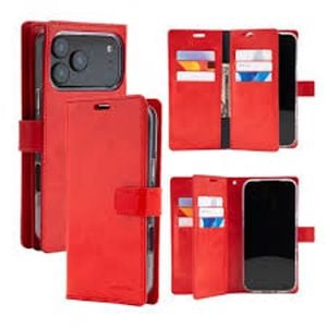 Goospery Mansoor Diary For Iphone 17 Pro Max - Red