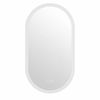 Oakory 50x80cm Oval Led Bathroom Mirror Dimmable Anti-fog Wall Mounted With Memory Function