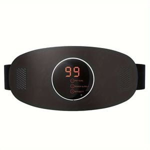 NNETM 1pc Electric Waist Sculpting Massager - Black