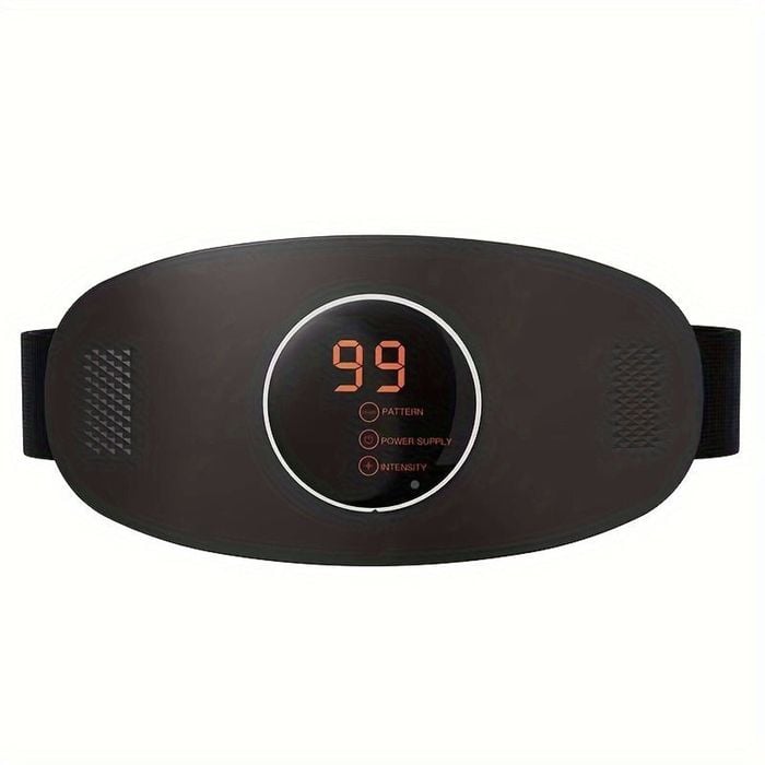 NNETM 1pc Electric Waist Sculpting Massager - Black