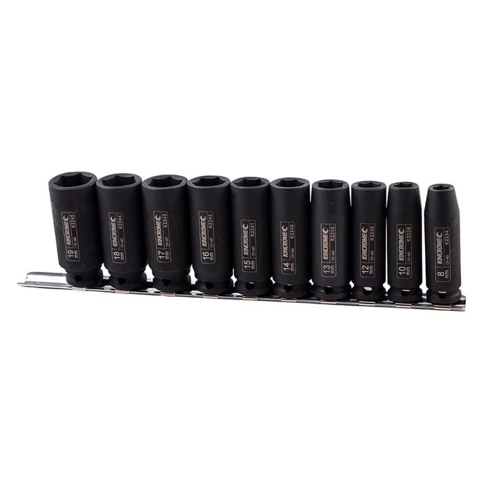 Kincrome 10 Piece 3/8" Drive Metric Deep Socket Set