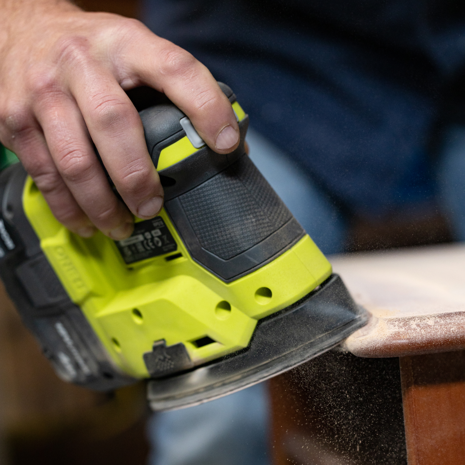 Ryobi battery sander bunnings online