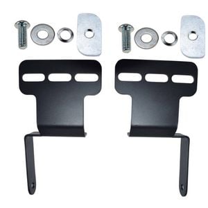 2 x LED Light Bar Brackets And Hardware Fit For Rhino Pioneer Platform Roof Racks