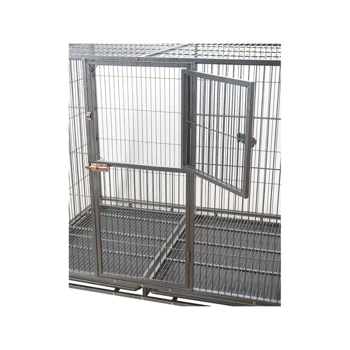 YES4PETS XXL Pet Dog Cat Cage Metal Crate Kennel Portable Puppy Cat Rabbit House Bunnings Australia