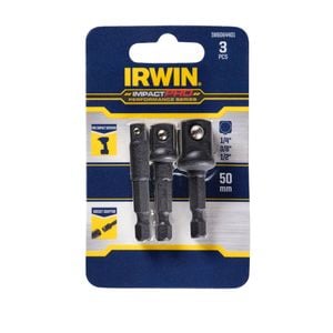 Irwin Impact Pro Performance 3 Piece Socket Adaptor Set