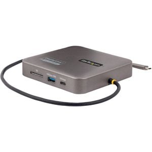 StarTech.com USB-C Multiport Adapter, Dual 4K 60Hz HDMI, 2-Port USB-A/USB-C 10Gbps Hub, 100W PD, GbE, SD, Travel Docking Station